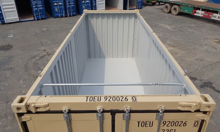 Open Top Container, Sumber: exim.co.id